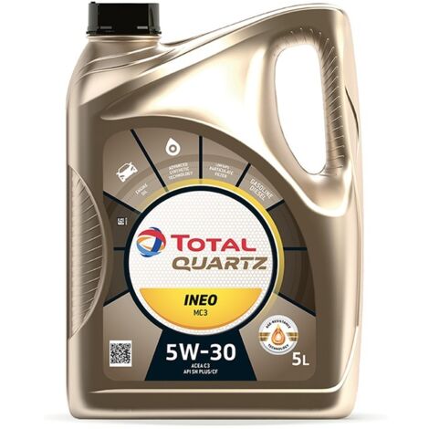TOTAL OIL TOTAL QUARTZ 5W30 5L INEO MC3 C3 / SN+/CF / 229.52 / 505.01 / DEXOS 2 / BMW LL04 / MS-11106