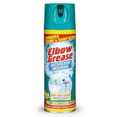 Spray detergente schiumogeno per il bagno al profumo di limone Elbow Grease da 400 ml