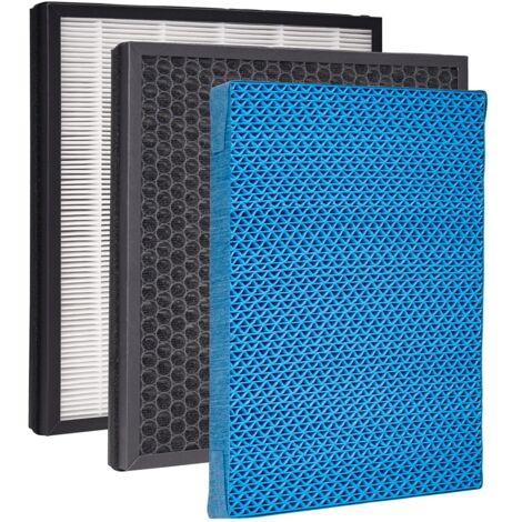 Set di filtri AC4158 + AC4155 per umidificatore e purificatore PHILIPS AC4080 Philips AC4081 FA24 (1/4)
