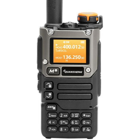 Radio Quansheng UV-K6 con scanner airband 50-600MHz
