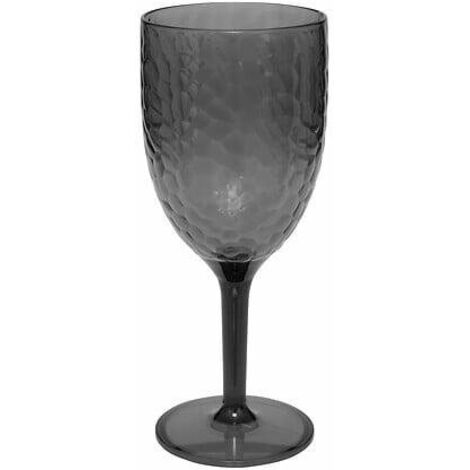 Estiva BICCHIERE DA VINO 350 ml PLASTICA grigio scuro (1/2)