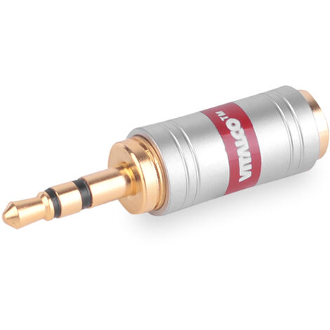 ADATTATORE PRESA STEREO JACK 3.5 - PRESA STEREO MICROJACK 2.5 VITALCO (P1) (1/4)