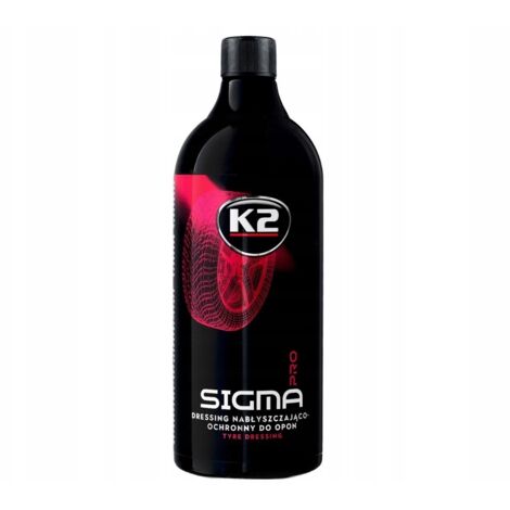 K2 SIGMA PRO 1L DRESSING LUCIDA PNEUMATICI NERO RINNOVO PLASTICA