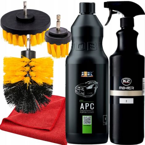 Liquido per lavaggio auto ADBL APC + bottiglia + spazzole (1/5)