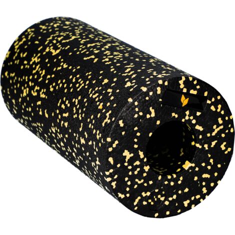 Rullo, rullo massaggiante gialloROLLER, materiale EPP, nero e giallo, 30 cm