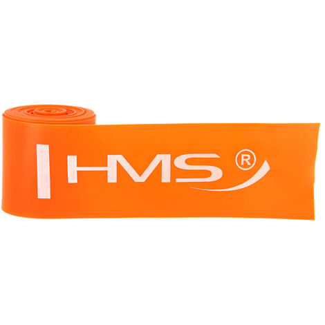FB02 FASCIA PER ESERCIZI IN GOMMA CON FILO INTERO ARANCIONE HMS