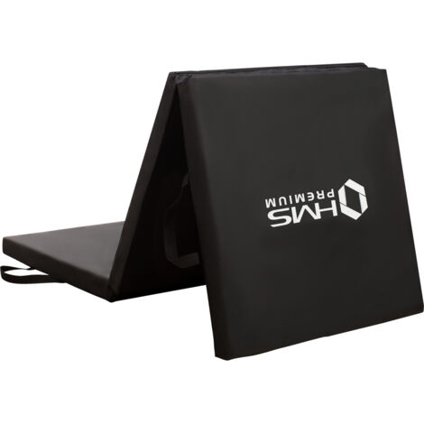 MATERASSO PIEGHEVOLE DA GINNASTICA MGS02 1800x600MM NERO HMS PREMIUM