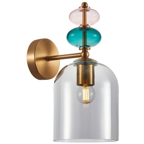 Lampada da parete Busco WL302631BBROSG Italux