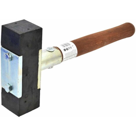 MARTELLO PER PAVIMENTAZIONE AWTOOLS 2,5 KG / 34 cm GOMMA SOSTITUIBILE (1/3)