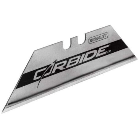 LAME TRAPEZOIDALI IN CARBURO STANLEY 10 pz.
