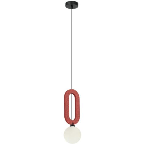 Lampada a sospensione MASSO PND598391RED Italux