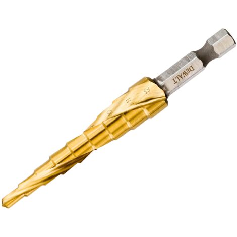 TRAPANO A GRADINI DEWALT 4-12 mm (1/2)