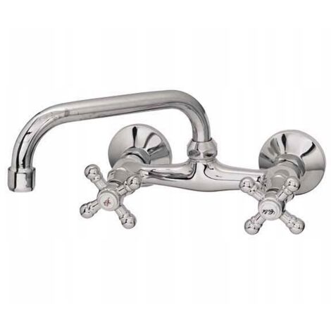 MISCELATORE LAVABO RETRO A PARETE (1/2)