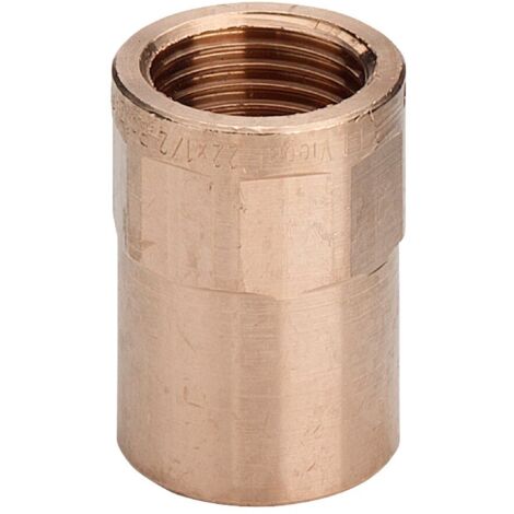 CONNETTORE IN OTTONE CU MANICOTTO A SALDARE 28MM X 1 VIEGA (1/3)