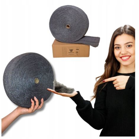 7 Tampone Di Tamponamento Lucidatura Lana Pulita Molle Pollice Pollice 180mm Per Lucidatrice Auto 88020107