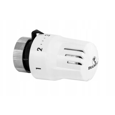 TESTA TERMOSTATICA M30 X 1,5 MINI BIANCA (1/3)