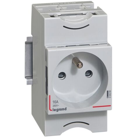 Presa modulare 2P+Z 10/16A 250V per guida G380 004280