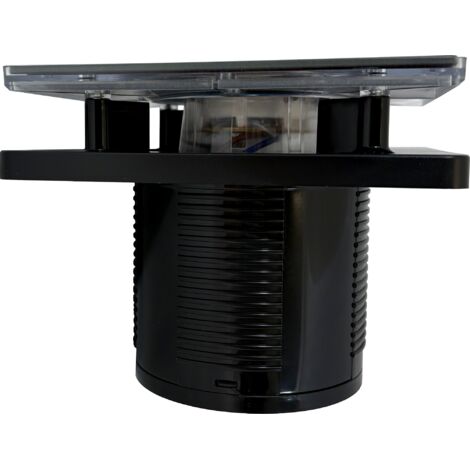 Aspiratore Da Bagno Con Frontale In Vetro 100 Mm/4" - BFS100 - Foto 4