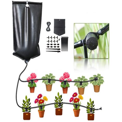 Greenmill GB3014C Irrigatore Automatico Per 10 Vasi – Programmatore USB A Batteria Per Vacanze