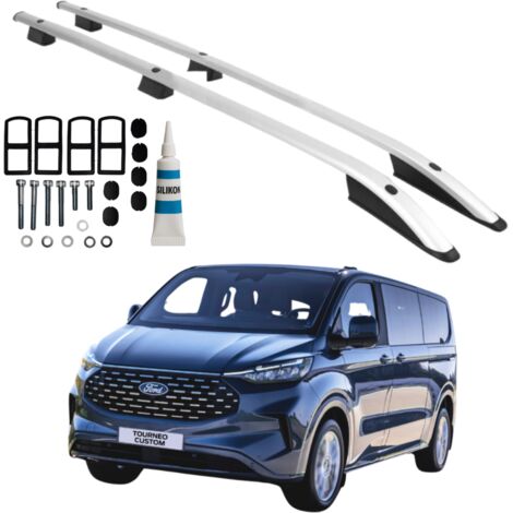 Barre portatutto FORD Transit Tourneo Custom L2 LONG dal 2023 COLORE GRIGIO