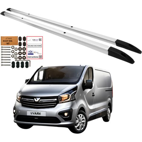 Barre portatutto integrate OPEL VIVARO RENAULT TRAFIC TALENTO dal 2014 L2