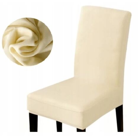 Coprisedia elastico BEIGE ECRU SMOOTH