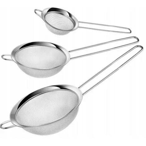 SET DI 3 COLINI DA CUCINA IN ACCIAIO 5, 7, 8 CM SET DI COLINI (1/2)