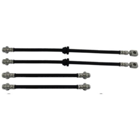 Fetechmate - Confezione da 2 tubi flessibili in gomma per lavatrice, resistenti a scoppio, per acqua calda e fredda, 1,9 cm, con collegamento da 1,9 cm