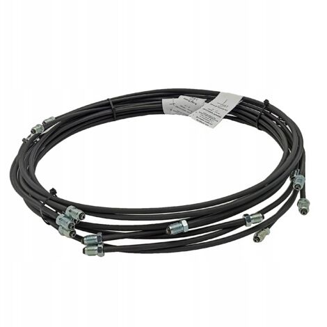 STARK Tubo Freno Anteriore SKBH-0820559 Per Iveco Daily III/IV - Lunghezza 386mm, Filettature M10x1 E M16x1.5