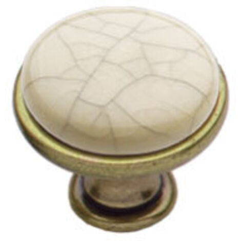 Pomello GP19, oro antico, porcellana MLK-4