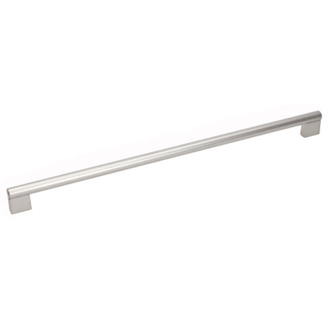 Binario RE81, cromo satinato, 384 mm