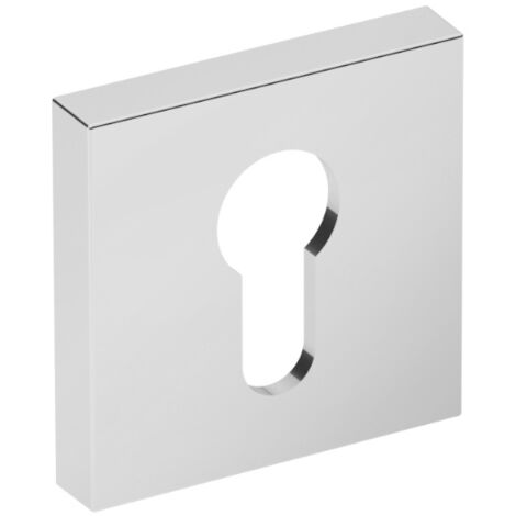 Forcella a doppia piastra 690 mm cromata | 3857