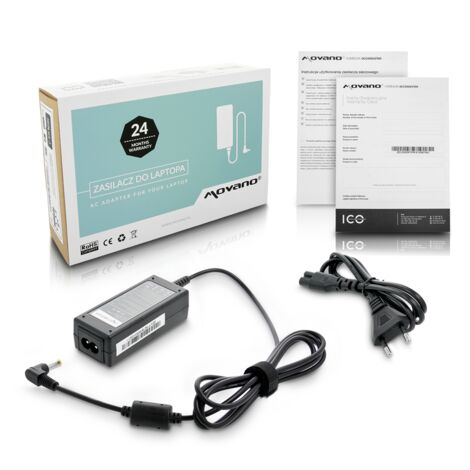 Alimentatore caricabatteria per MSI 19v 2.1a 40W 5.5x2.5mm
