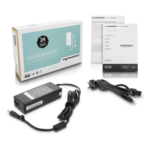Caricabatterie HP 19v 4.74a 90W pin 7.4x5.0mm