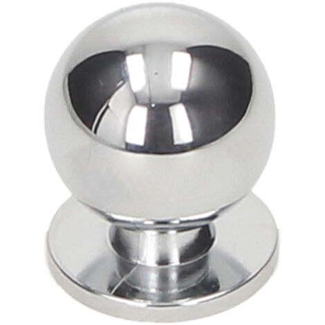 Pomello GN33, cromato lucido