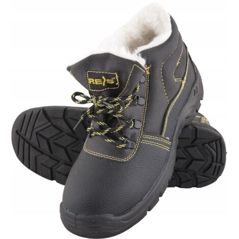GEKO Hoge veiligheidsschoenen - S1P - Zwart - Maat 45 - Antislip en