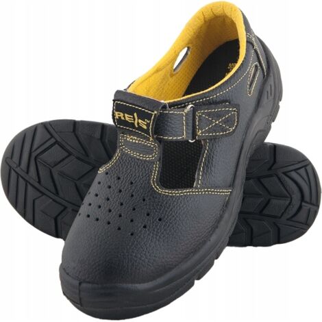 SCARPE SANDALI in pelle con PUNTA BRYES-S-SB BY taglia 48