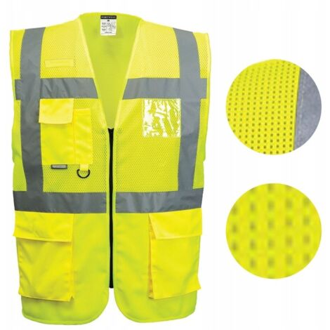 Gilet riflettente in rete, traspirante, C496 rL, PORTWEST