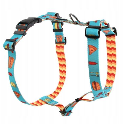 Pettorina per cani di grossa taglia, da guardia, senza pressione, colorata, da pastore HUGGY DOGGY XL