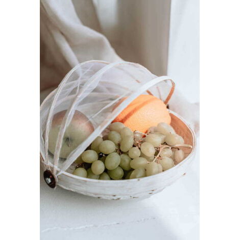 Pebbly Vassoio Portauova In Bambù – Capacità 6 Uova, Design Compatto 17x12x3 Cm, Bianco E Naturale - 3