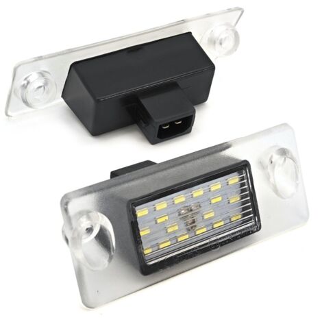 Original Audi – Kit Luci Targa LED – Nachruestsatz Per A3 A4 A5 – 2 Luci + Adattatori – Modelli Dal 2011, Necessita Codifica