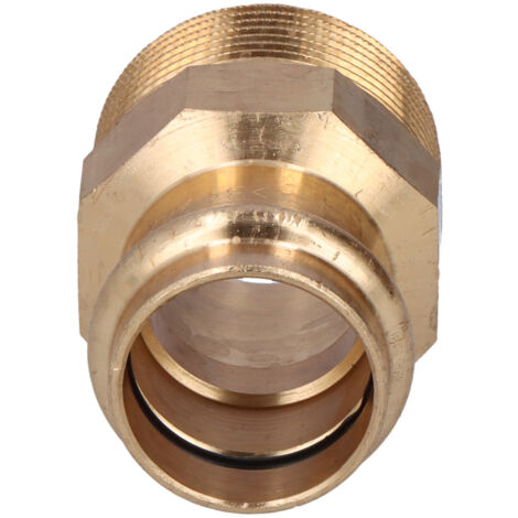 Adattatore in Ottone R410 Filetto Maschio da 1/4 a Filetto Femmina 5/16 Connettore Adattatore 90 ° Dispositivo di Raffreddamento condizionatore d' Aria Accessorio 1,5x1,2 Pollici