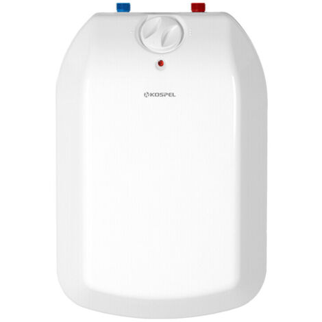 Scaldabagno Elettrico A Serbatoio 6L - 1500W, Montaggio A Parete O Sottolavello, IPX4 Antispruzzo, Display Temperatura