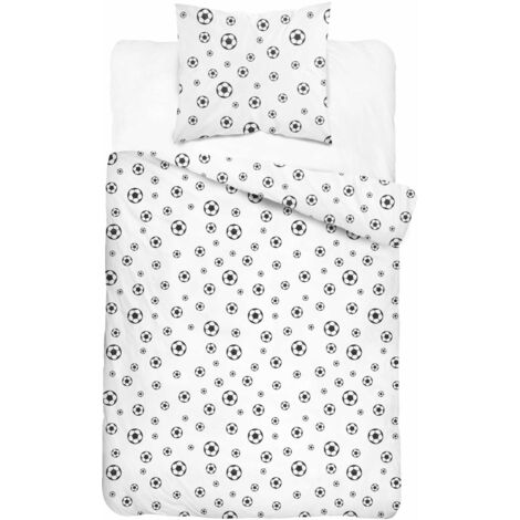 Biancheria Da Letto Per Bambini 135x200 Cm In Cotone Con Animali - Reversibile Con Federa 80x80 Cm - 5