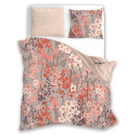 Biancheria Da Letto In Cotone Makò 200x200 Cm – Raso Damascato Bianco Con Chiusura Lampo YKK