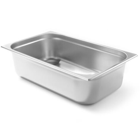 Contenitore GN 1/1, altezza 150 mm, acciaio inox - Hendi 800140