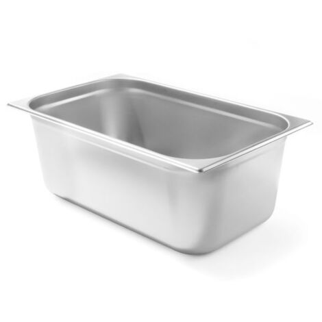Contenitore GN 1/1, altezza 200 mm, acciaio inox - Hendi 800157