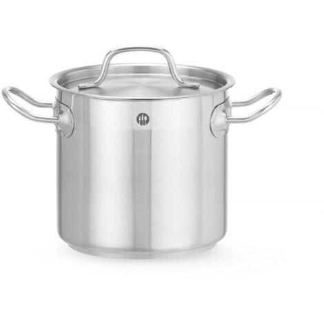 Hendi - Pentola in acciaio inox da 3 litri, fondo a tre strati