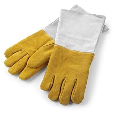 Guanti da cucina in pelle termoprotettivi - Hendi 556689 (1/2)