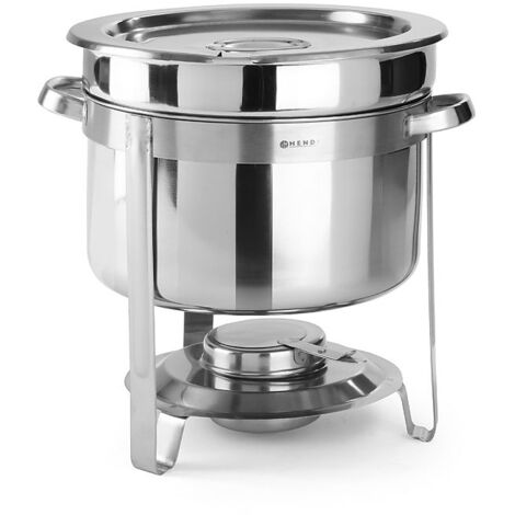 Scalda zuppa da tavolo in acciaio 10 l - Hendi 472507 (1/2)